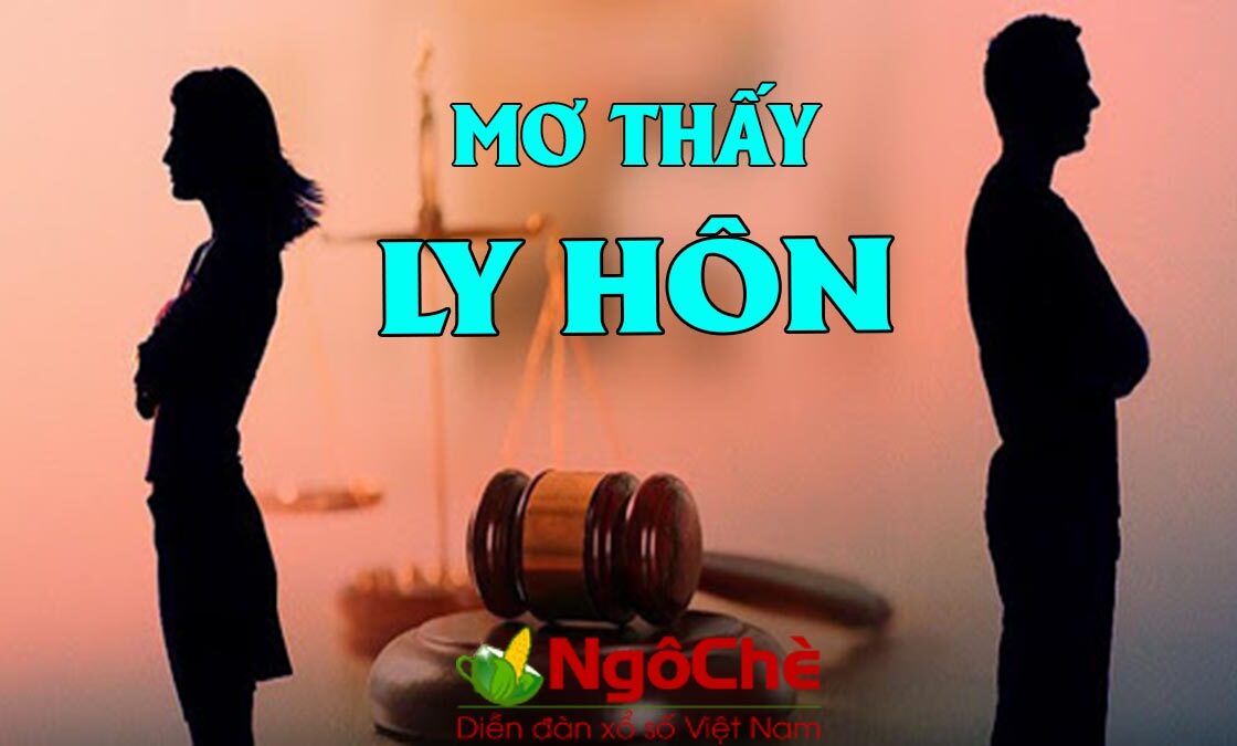 Mơ thấy ly hôn đánh con gì