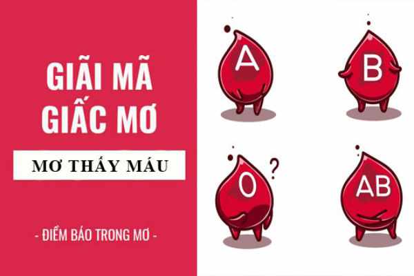 Dự đoán giấc mơ thấy máu chính xác?