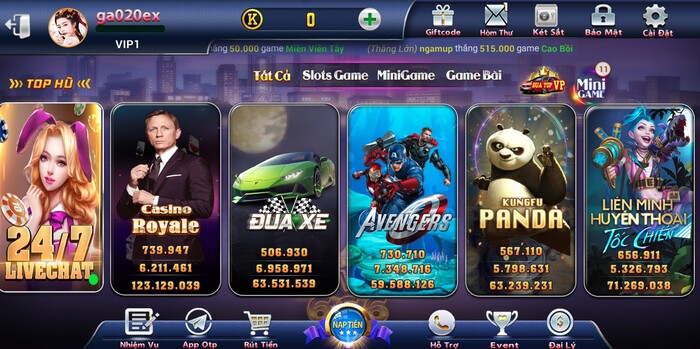 Thiên đường game đổi thưởng tại GoWin666